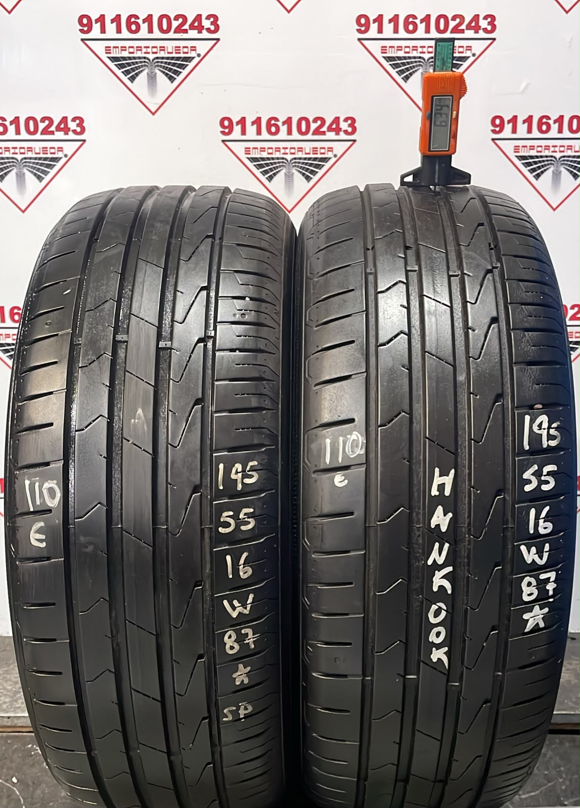 HANKOOK VENTUS PRIME 3 USADO  195/55 R16 87 W